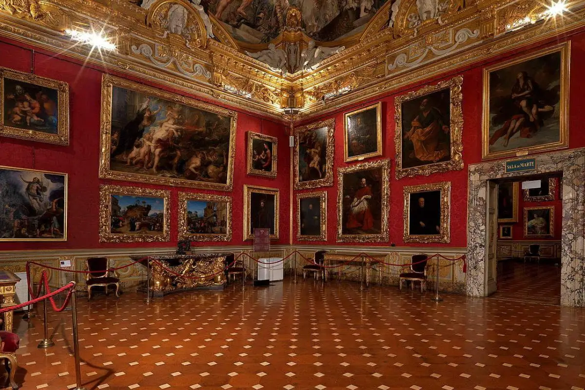 Renaissance paintings in the Uffizi Gallery